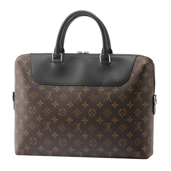 並行輸入 ルイヴィトン  ブリーフケース モノグラム・マカサー M54019 ブラウン 茶 爆買 | LOUIS VUITTON | 01