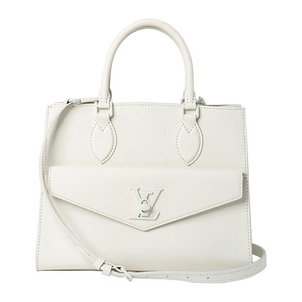 並行輸入 ルイヴィトン  ハンドバッグ ロックミー M55817 ホワイト 白 爆買 | LOUIS VUITTON