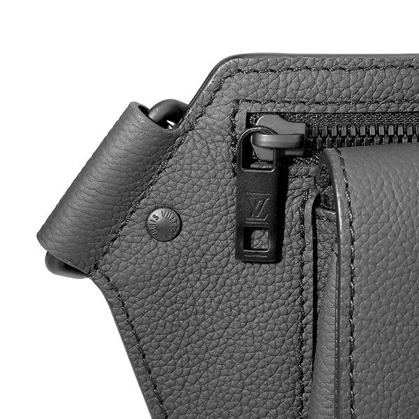 並行輸入 ルイヴィトン ウエストバッグ ボディバッグ Louis Vuitton LV アエログラム バムバッグ NV M57081メンズ ノワール 黒 | LOUIS VUITTON | 05