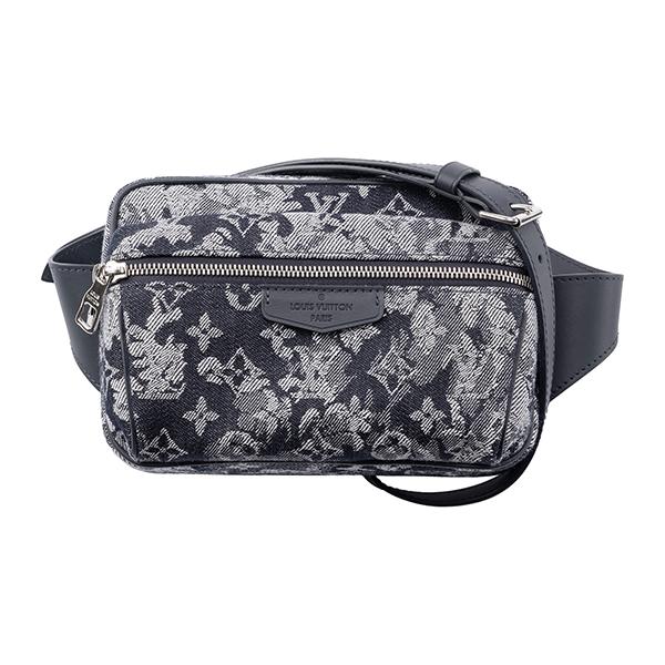 並行輸入 ルイヴィトン ウエストバッグ ボディバッグ Louis Vuitton モノグラム・タペストリー バムバッグ・アウトドア M57281メンズ デニムブルー 青 ネイビー | LOUIS VUITTON