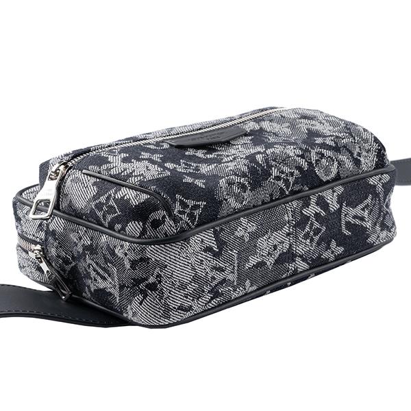 並行輸入 ルイヴィトン ウエストバッグ ボディバッグ Louis Vuitton モノグラム・タペストリー バムバッグ・アウトドア M57281メンズ デニムブルー 青 ネイビー | LOUIS VUITTON | 02