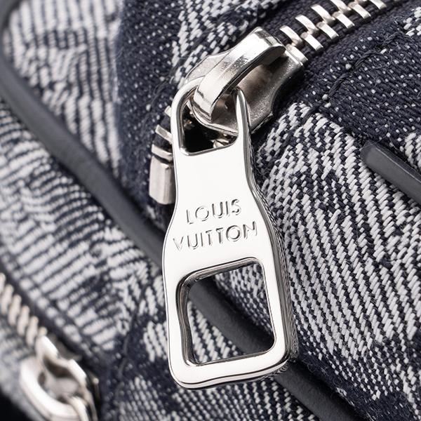 並行輸入 ルイヴィトン ウエストバッグ ボディバッグ Louis Vuitton モノグラム・タペストリー バムバッグ・アウトドア M57281メンズ デニムブルー 青 ネイビー | LOUIS VUITTON | 06