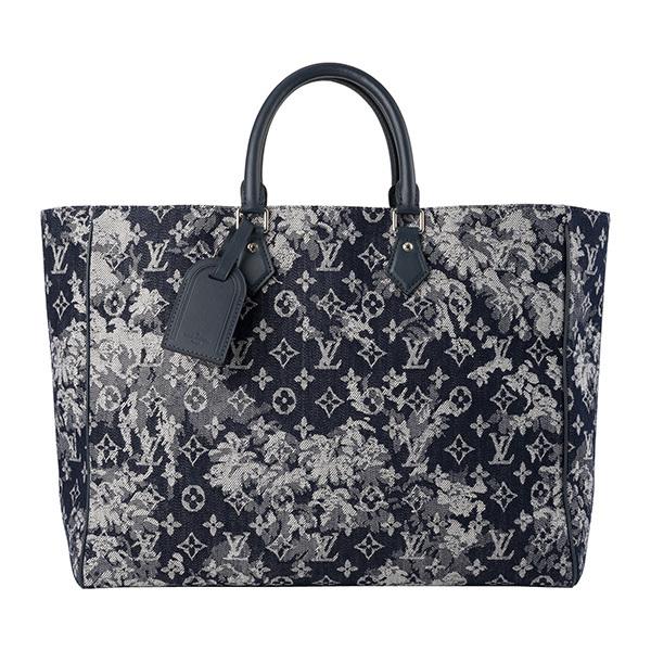 並行輸入 ルイヴィトン  トートバッグ モノグラム・タペストリー M57284 ネイビー 爆買 | LOUIS VUITTON