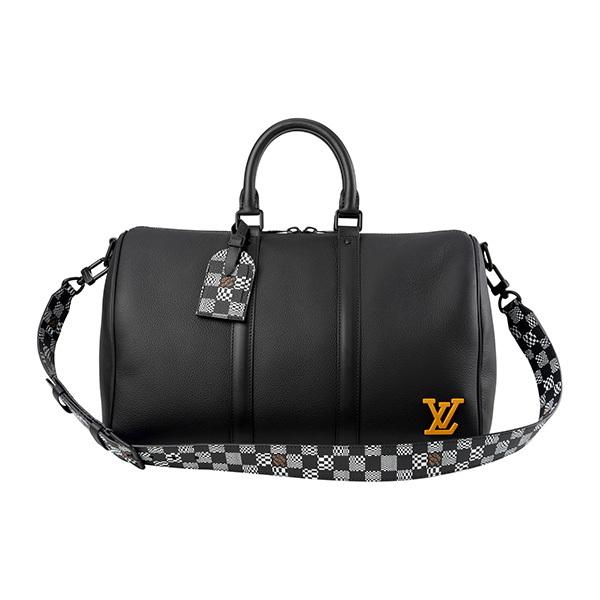 並行輸入 ルイヴィトン ボストンバッグ Louis Vuitton グレインカーフ キーポル・バンドリエール 40 M57416ユニセックス ブラック 黒 | LOUIS VUITTON