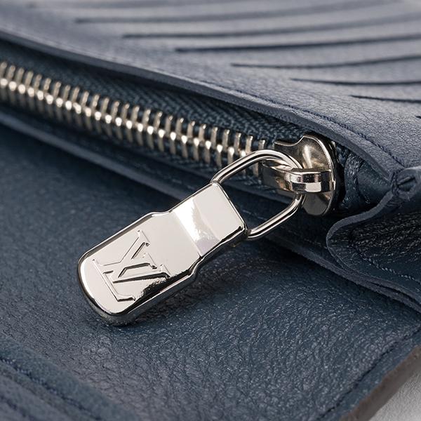 並行輸入 ルイヴィトン  長財布 トリヨン M58818 ネイビー 爆買 | LOUIS VUITTON | 08