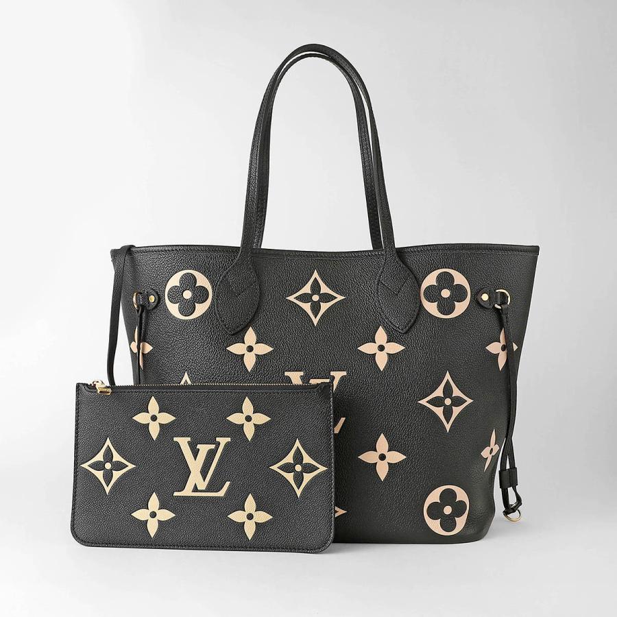 並行輸入 ルイヴィトン トートバッグ Louis Vuitton モノグラム アンプラント ネヴァーフル MM M58907レディース ブラック 黒 | LOUIS VUITTON