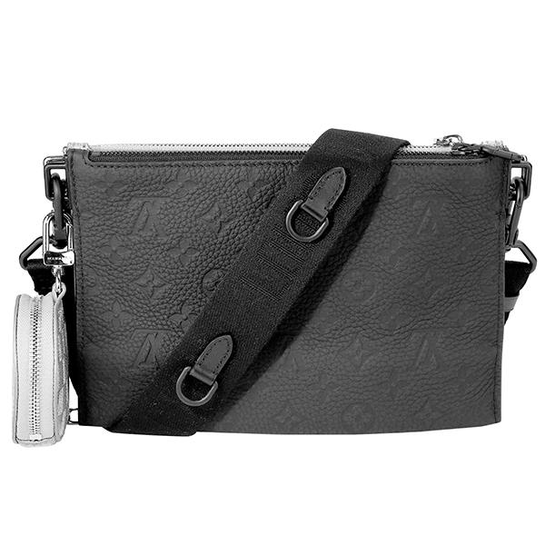 『最大5,000円OFFクーポン』ルイヴィトン ショルダーバッグ Louis Vuitton ダミエ・グリッター レザー トリオ・ポーチ NM M59682｜brstring｜02