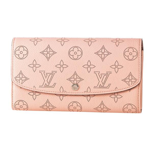 並行輸入 ルイヴィトン 長財布 Louis Vuitton マヒナ ポルトフォイユ・イリス M60145レディース ピンク | LOUIS VUITTON