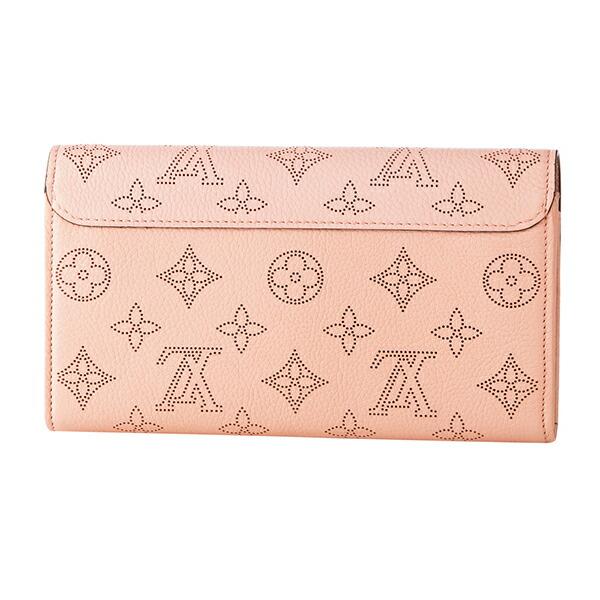 並行輸入 ルイヴィトン 長財布 Louis Vuitton マヒナ ポルトフォイユ・イリス M60145レディース ピンク | LOUIS VUITTON | 01