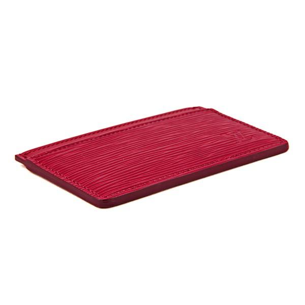 並行輸入 ルイヴィトン パスケース(定期入れ) ポルト カルト サーンプル M60327 ピンク 赤紫 爆買 | LOUIS VUITTON | 02