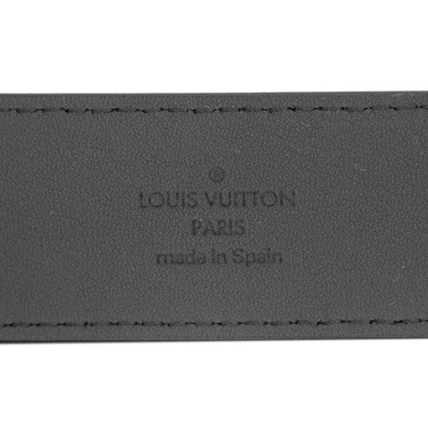 並行輸入 ルイヴィトン ベルト Louis Vuitton トリヨンレザー サンチュール・ポンヌフ M6065Vメンズ ブラック 黒 | LOUIS VUITTON | 05