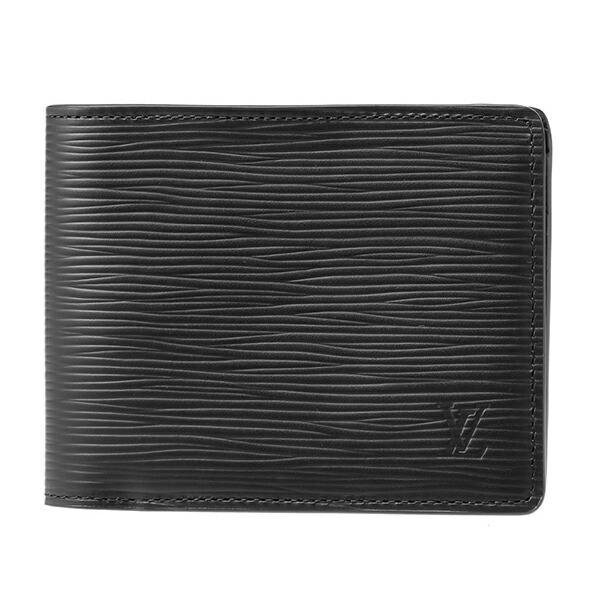 並行輸入 ルイヴィトン 2つ折り財布 Louis Vuitton エピ ポルトフォイユ・ミュルティプル M60662メンズ ブラック 黒 | LOUIS VUITTON