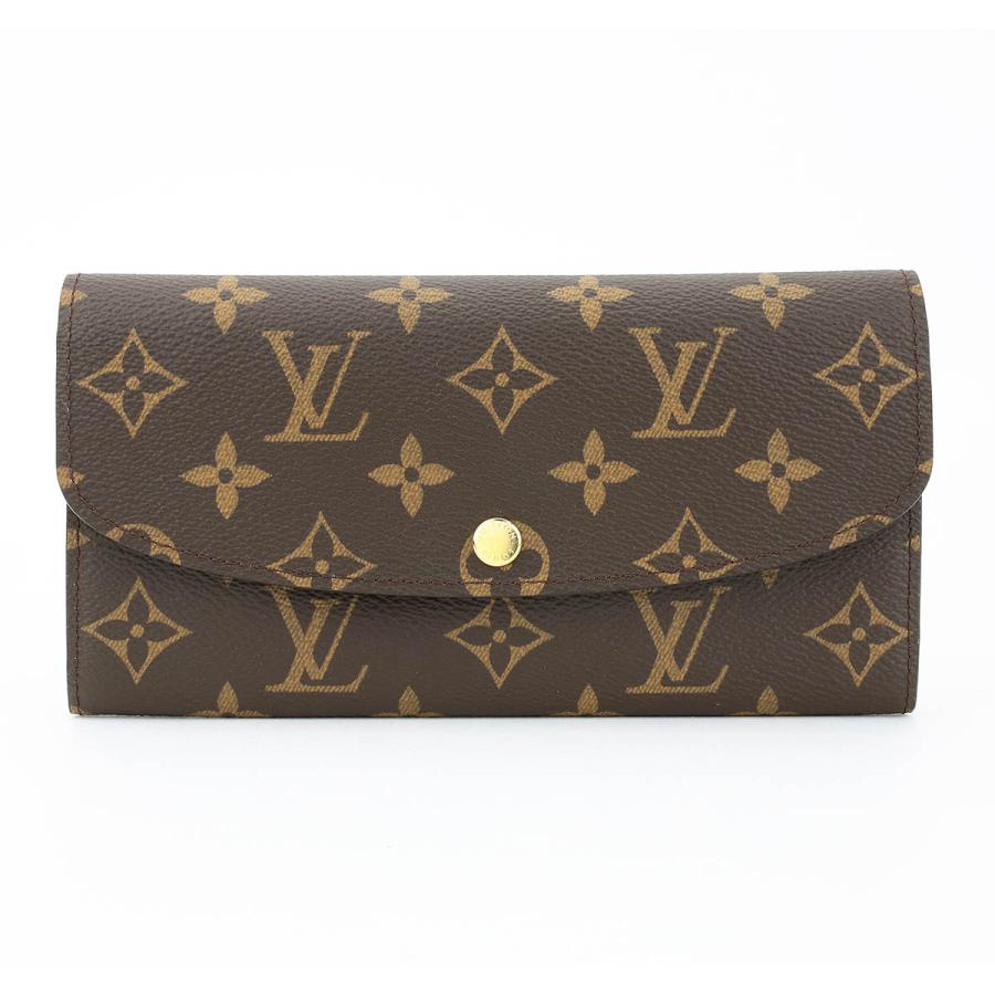 並行輸入 ルイヴィトン 長財布 Louis Vuitton モノグラム ポルトフォイユ・エミリー EMILIE M60697レディース ブラウン | LOUIS VUITTON