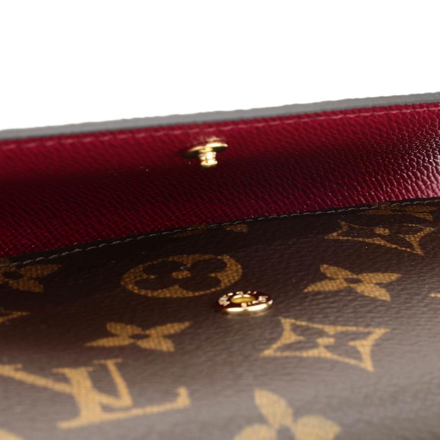 並行輸入 ルイヴィトン 長財布 Louis Vuitton モノグラム ポルトフォイユ・エミリー EMILIE M60697レディース ブラウン | LOUIS VUITTON | 05