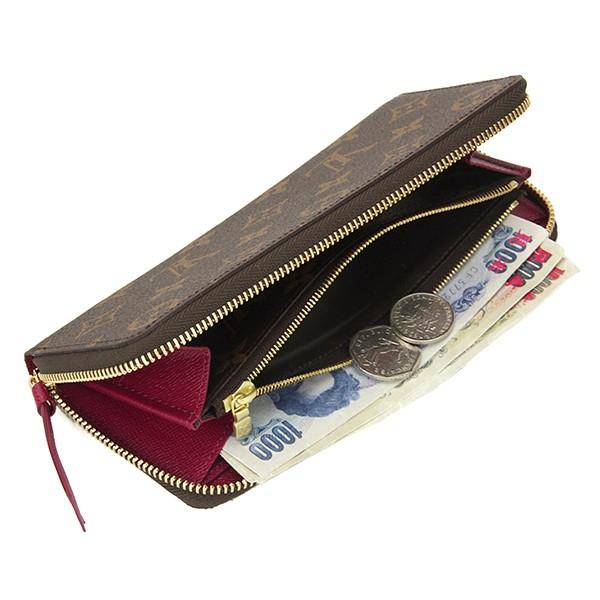並行輸入 ルイヴィトン 長財布(ラウンドファスナー) Louis Vuitton モノグラム ポルトフォイユ・クレマンス M60742レディース ブラウン | LOUIS VUITTON | 04