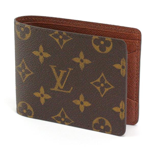並行輸入 ルイヴィトン 2つ折り財布 Louis Vuitton モノグラム ポルトフォイユ・ミュルティプル M60895メンズ ダークブラウン | LOUIS VUITTON