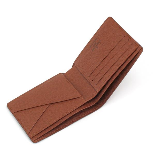 並行輸入 ルイヴィトン 2つ折り財布 Louis Vuitton モノグラム ポルトフォイユ・ミュルティプル M60895メンズ ダークブラウン | LOUIS VUITTON | 05