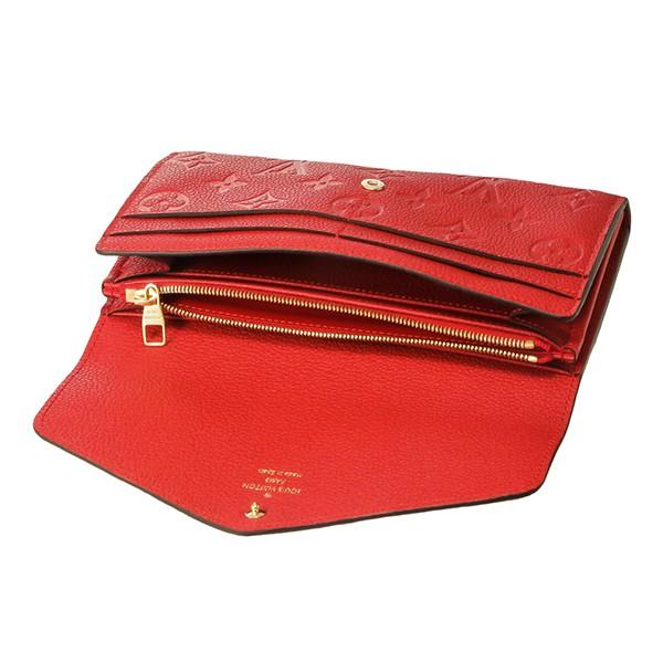 並行輸入 ルイヴィトン 長財布 ポルトフォイユサラ M61181 レッド 赤 爆買 | LOUIS VUITTON | 04