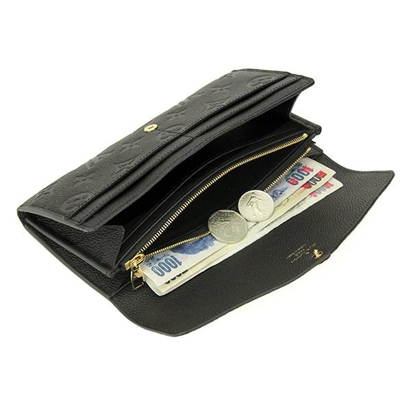 並行輸入 ルイヴィトン 長財布 Louis Vuitton モノグラム アンプラント ポルトフォイユ・サラ M61182レディース ブラック | LOUIS VUITTON | 04