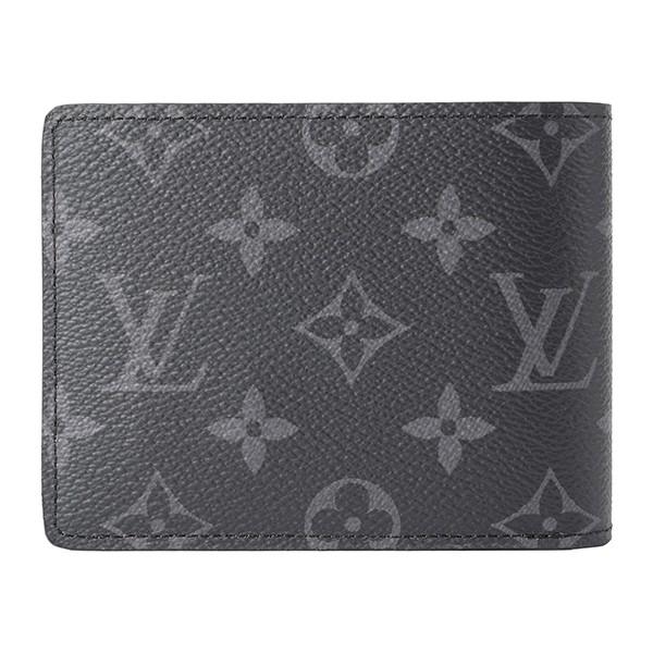 並行輸入 ルイヴィトン 2つ折り財布 Louis Vuitton モノグラム・エクリプス ポルトフォイユ・ミュルティプル M61695メンズ グレー | LOUIS VUITTON | 01