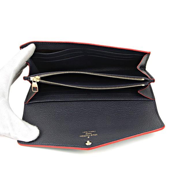 並行輸入 ルイヴィトン 長財布 Louis Vuitton モノグラム アンプラント ポルトフォイユ・サラ M62125レディース ネイビー 紺 | LOUIS VUITTON | 04