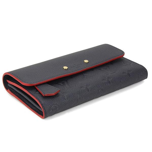 並行輸入 ルイヴィトン 長財布 ポルトフォイユ・ポンヌフ M62127 ネイビー/レッド 赤 爆買 | LOUIS VUITTON | 02