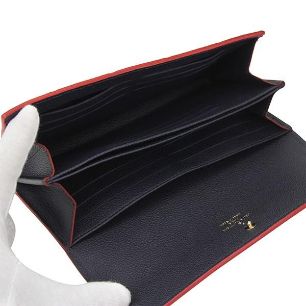 並行輸入 ルイヴィトン 長財布 ポルトフォイユ・ポンヌフ M62127 ネイビー/レッド 赤 爆買 | LOUIS VUITTON | 04