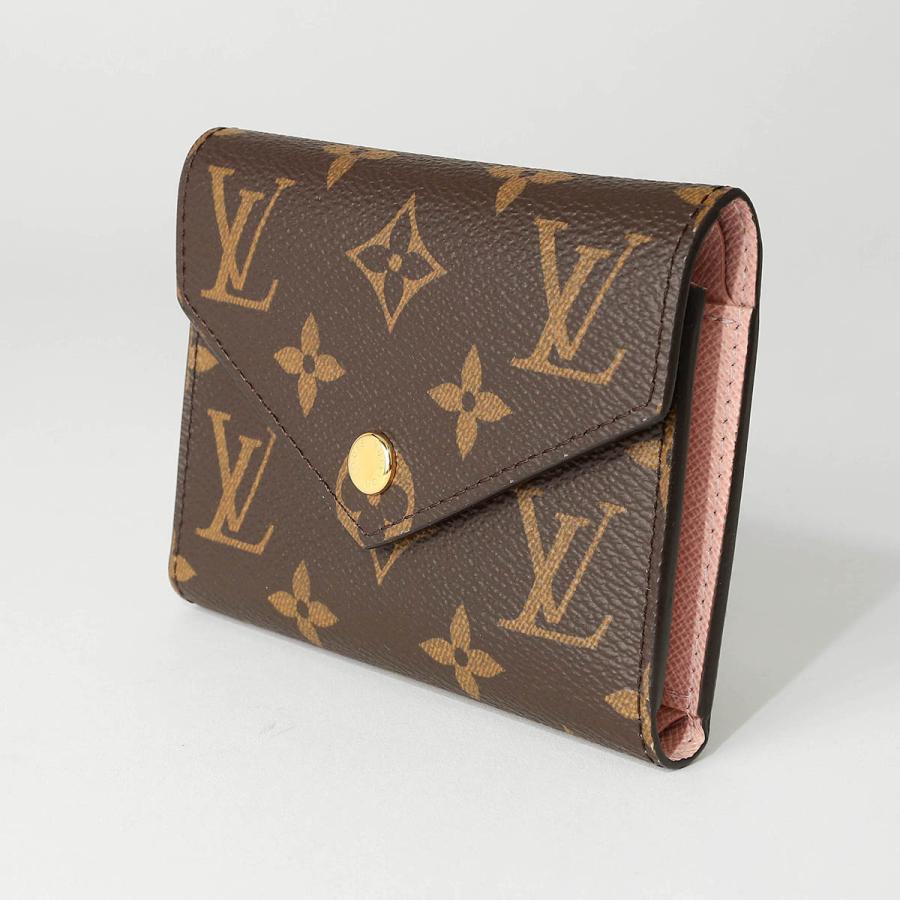 並行輸入 ルイヴィトン 3つ折り財布 Louis Vuitton モノグラム ポルトフォイユ・ヴィクトリーヌ M62360レディース ブラウン | LOUIS VUITTON | 03