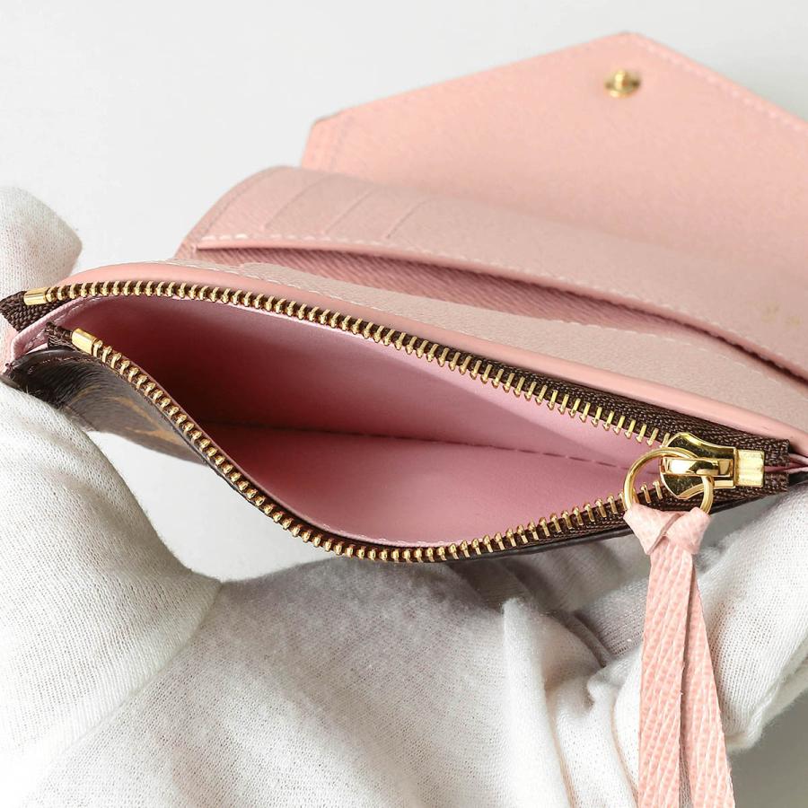 並行輸入 ルイヴィトン 3つ折り財布 Louis Vuitton モノグラム ポルトフォイユ・ヴィクトリーヌ M62360レディース ブラウン | LOUIS VUITTON | 06