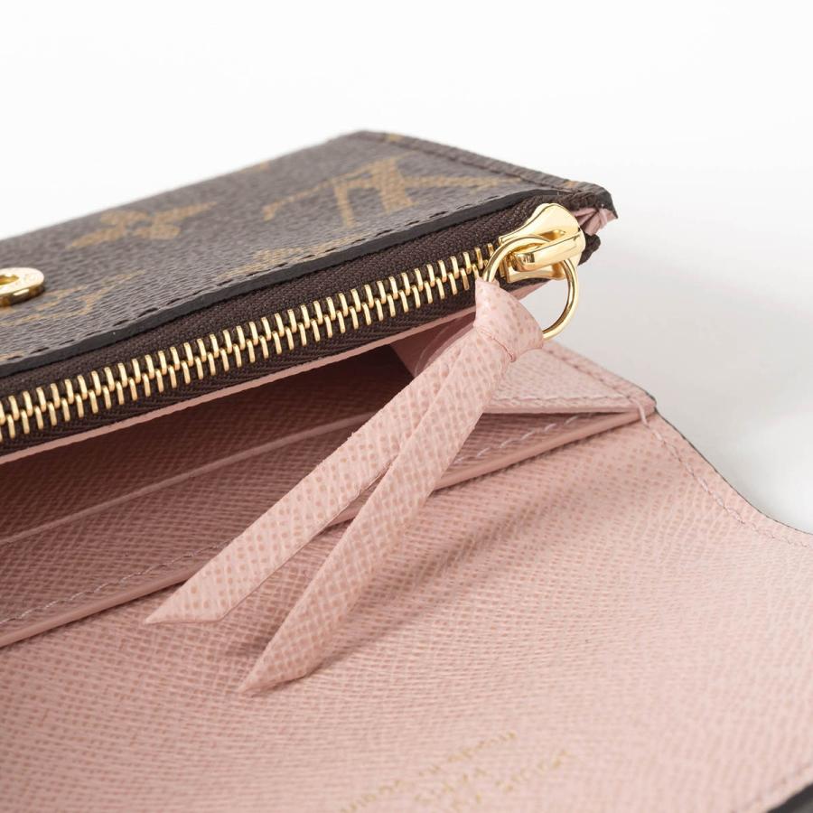 並行輸入 ルイヴィトン コインケース Louis Vuitton モノグラム ポルトモネ・ロザリ M62361 レディース ブラウン 茶 ピンク | LOUIS VUITTON | 06