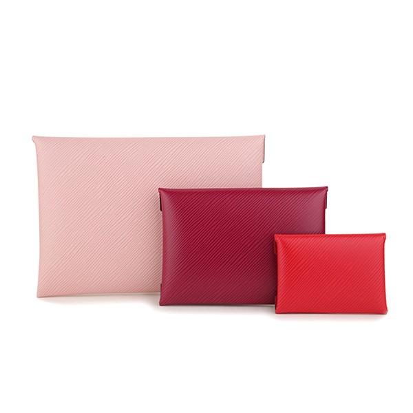 並行輸入 ルイヴィトン ポーチ ポシェット・キリガミ M62457 ピンク/ワインレッド/レッド 赤 爆買 | LOUIS VUITTON | 01