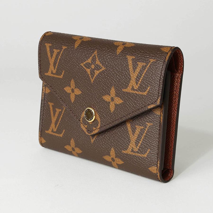 並行輸入 ルイヴィトン 3つ折り財布 Louis Vuitton モノグラム ポルトフォイユ・ヴィクトリーヌ M62472レディース ブラウン 茶 | LOUIS VUITTON | 03