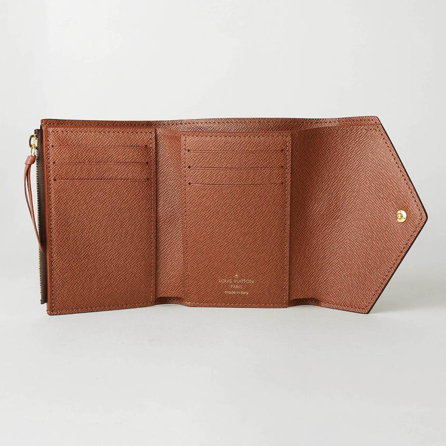 並行輸入 ルイヴィトン 3つ折り財布 Louis Vuitton モノグラム ポルトフォイユ・ヴィクトリーヌ M62472レディース ブラウン 茶 | LOUIS VUITTON | 04