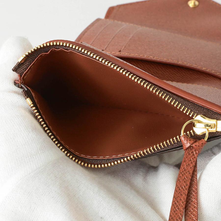 並行輸入 ルイヴィトン 3つ折り財布 Louis Vuitton モノグラム ポルトフォイユ・ヴィクトリーヌ M62472レディース ブラウン 茶 | LOUIS VUITTON | 06