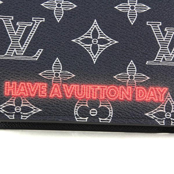 並行輸入 ルイヴィトン 2つ折り財布 ポルトフォイユ・ミュルティプル M62891 ダークネイビー 爆買 | LOUIS VUITTON | 07