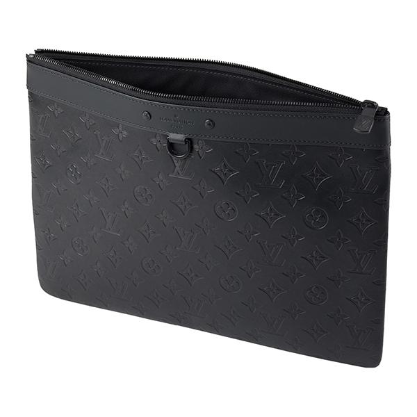 並行輸入 ルイヴィトン クラッチ セカンドバッグ Louis Vuitton モノグラム・シャドウ レザー ポシェット・ディスカバリー M62903メンズ ブラック 黒 | LOUIS VUITTON | 03