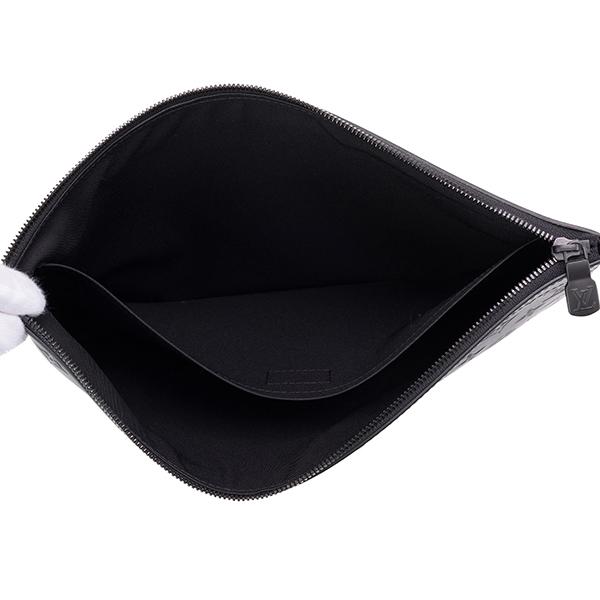 並行輸入 ルイヴィトン クラッチ セカンドバッグ Louis Vuitton モノグラム・シャドウ レザー ポシェット・ディスカバリー M62903メンズ ブラック 黒 | LOUIS VUITTON | 04