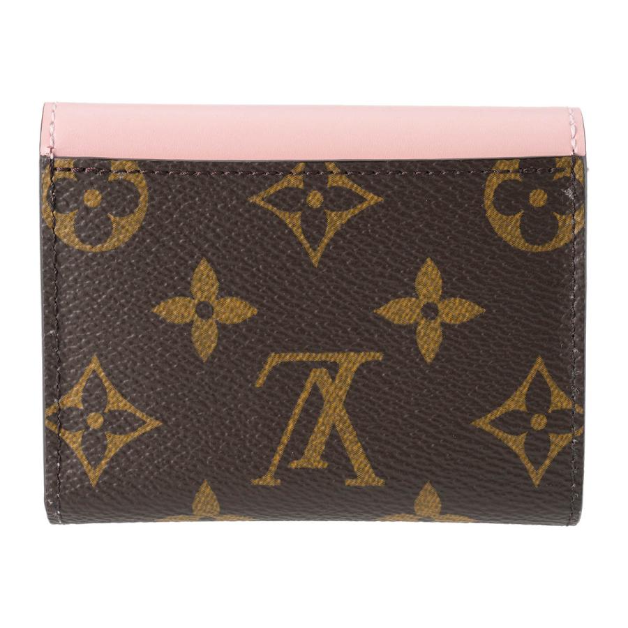 ルイヴィトン✨三つ折り財布　ポルトフェイユ　ゾエ　フューシャ　モノグラム　正規品 ルイヴィトン ポルトフォイユゾエ M67670 ピンク/パープル