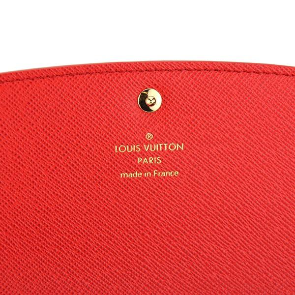 並行輸入 ルイヴィトン 長財布 ポルトフォイユ・エミリー M62941 ブラウン/ポピーレッド 赤 爆買 | LOUIS VUITTON | 06