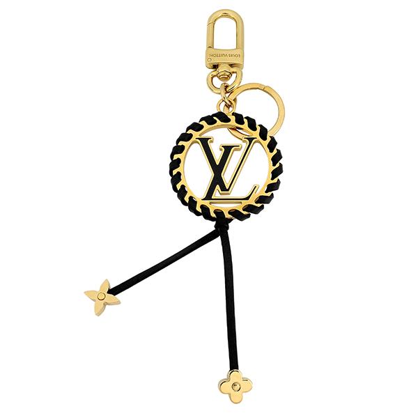 並行輸入 ルイヴィトン キーホルダー Louis Vuitton モノグラム ポルト クレ・ベリー M63082レディース ゴールド 金 ブラック 黒 | LOUIS VUITTON