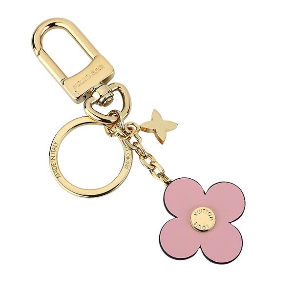 並行輸入 ルイヴィトン キーホルダー Louis Vuitton モノグラム ポルト クレ・ブルーミング フラワー BB M63085レディース ブラウン 茶 | LOUIS VUITTON | 01