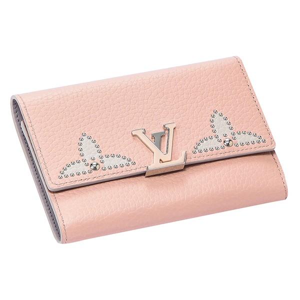 並行輸入 ルイヴィトン 2つ折り財布 ポルトフォイユ・カプシーヌ コンパクト M63221 ピンク 爆買 | LOUIS VUITTON | 02