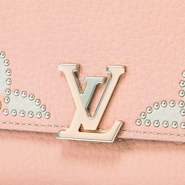 並行輸入 ルイヴィトン 2つ折り財布 ポルトフォイユ・カプシーヌ コンパクト M63221 ピンク 爆買 | LOUIS VUITTON | 06