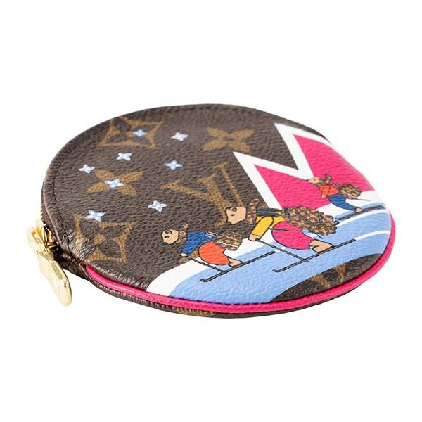 並行輸入 ルイヴィトン コインケース ポルトモネ・ロン M63331 ブラウン 茶/ピンク 爆買 | LOUIS VUITTON | 02