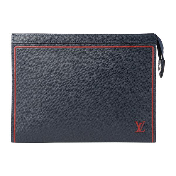 並行輸入 ルイヴィトン  クラッチ・セカンドバッグ タイガ M63394 ネイビー 紺 爆買 | LOUIS VUITTON