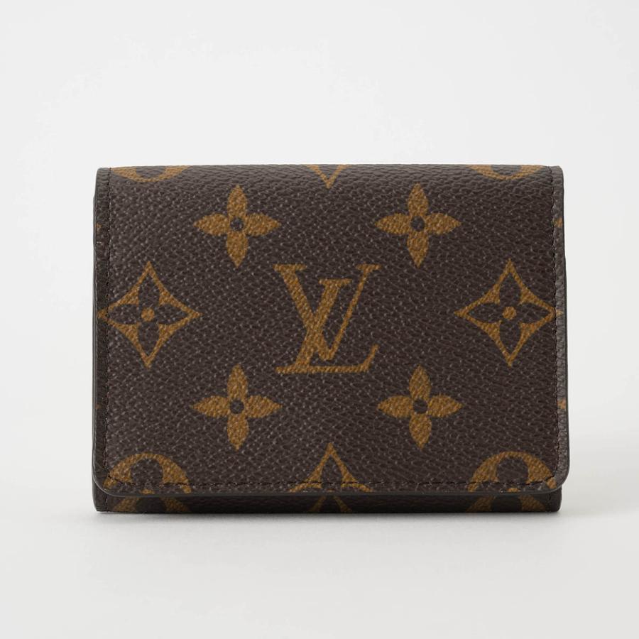 並行輸入 ルイヴィトン カードケース Louis Vuitton モノグラム アンヴェロップ・カルト ドゥ ヴィジット M63801 ユニセックス ブラウン 茶 | LOUIS VUITTON