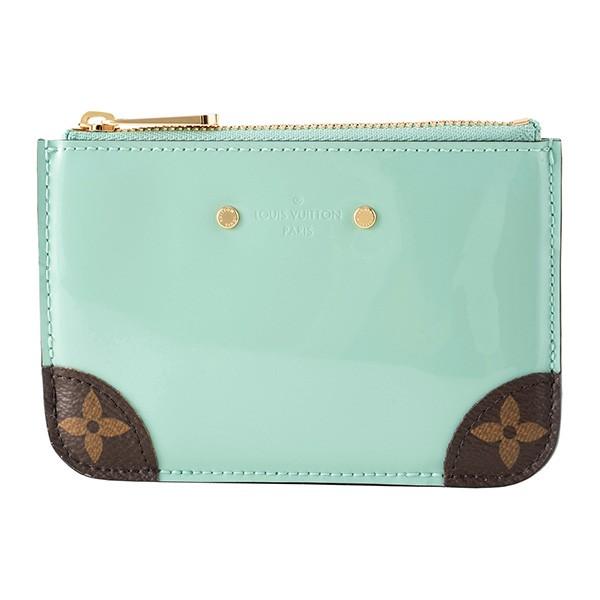 並行輸入 ルイヴィトン コインケース ポシェット・クレ  M63854 ライトグリーン系 爆買 | LOUIS VUITTON