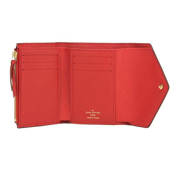 並行輸入 ルイヴィトン 3つ折り財布 ポルトフォイユ・ヴィクトリーヌ M64061 レッド 赤 爆買 | LOUIS VUITTON | 03