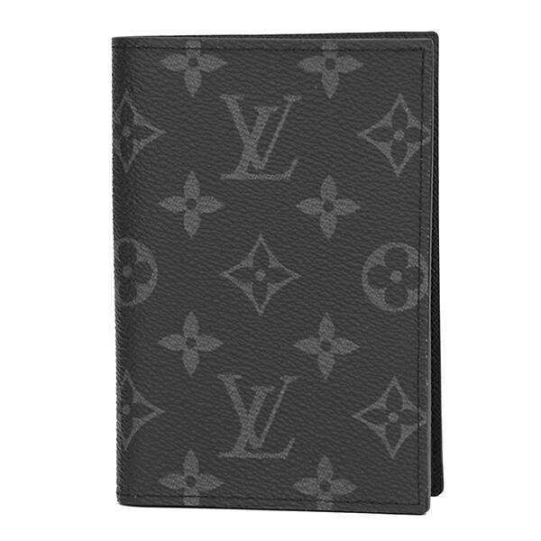並行輸入 ルイヴィトン パスポートケース Louis Vuitton モノグラム エクリプス クーヴェルテュール・パスポール NM M64501メンズ グレー | LOUIS VUITTON