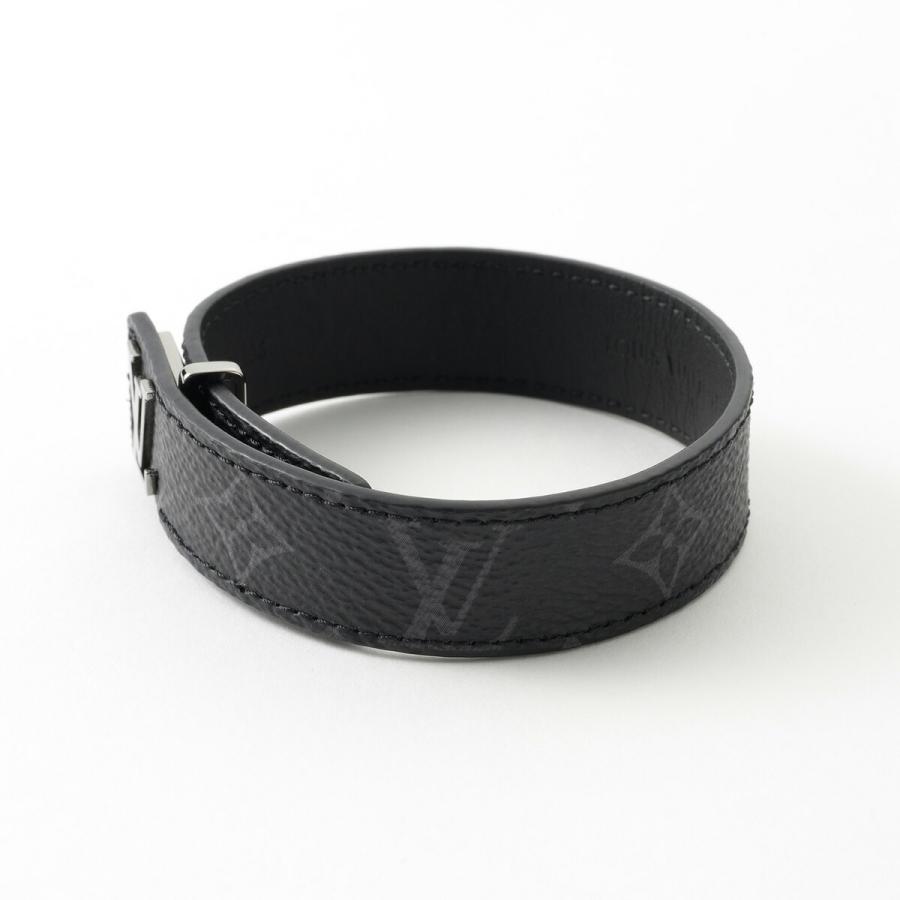 並行輸入 ルイヴィトン ブレスレット モノグラム・エクリプス ブラスレ・LVスリム 21サイズ M6456D | LOUIS VUITTON | 01
